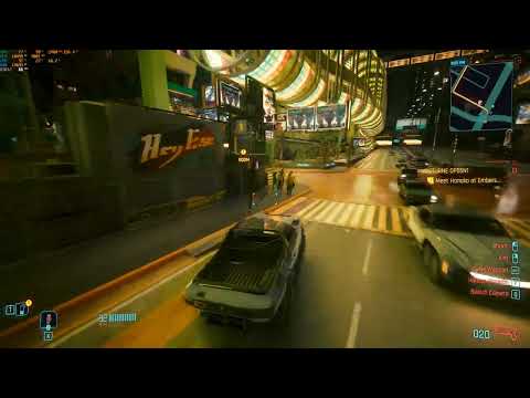 Cyberpunk 2077 2.0 Update DLSS 3.5 Path Tracing & Ray Reconstruction On & Off Demo