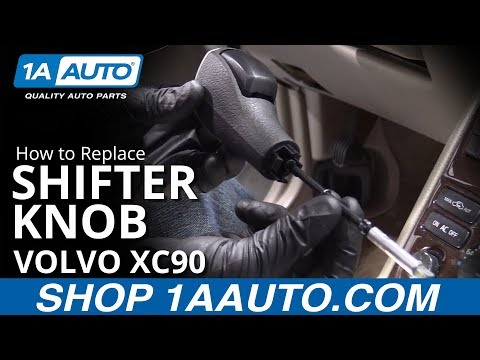 How to Replace Shifter Knob 03-13 Volvo XC90