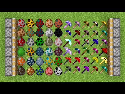 UNBELIEVABLE! cubeee unlocks EVERY spawn egg & pickaxe!