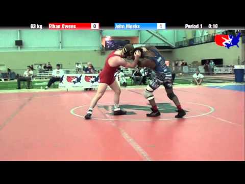 Ethan Owens vs. John Meeks at 2013 ASICS University Nationals - FS