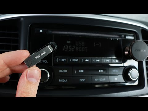 Mitsubishi Lancer - Using USB Flash Drive to Play Music