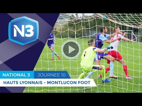 Résumé Vidéo - Hauts Lyonnais - Montluçon Football