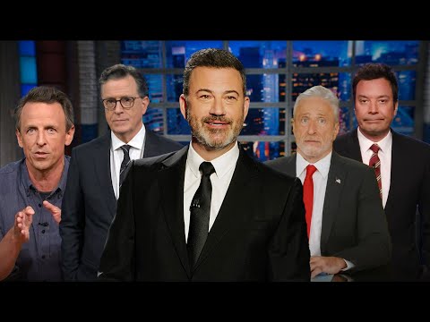 ‘Jimmy Kimmel Live!’ Suspended: Late-Night Hosts REACT On Air