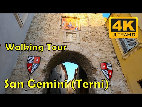 San Gemini (Umbria) 🚶‍♂️ Walking Tour nel Borgo Medievale e tra le Acque Minerali