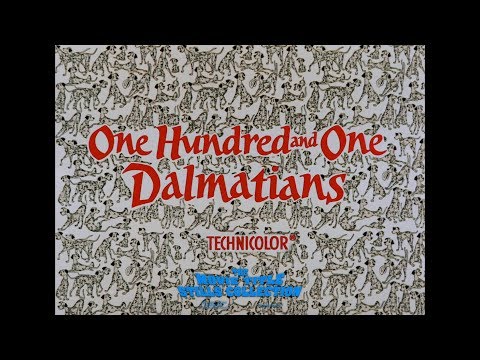 101 Dalmatians (1961) title sequence