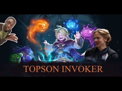 invoker god is back🎅🧠! LEARN FROM TOPSON how to play invoker ! dota 2 gameplay !