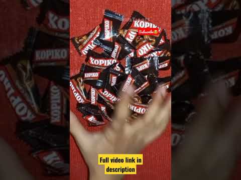 ♨ASMR📍🍬KOPIKO Caffee Candy unboxing🍭#asmr #kopiko #candy #unboxing #rifztreatz