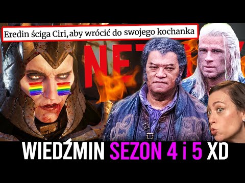 CZYLI MOŻE BYĆ GORZEJ 🤣 Wiedźmin sezon 4 i 5 to TOTALNA ŻENADA od NETFLIX