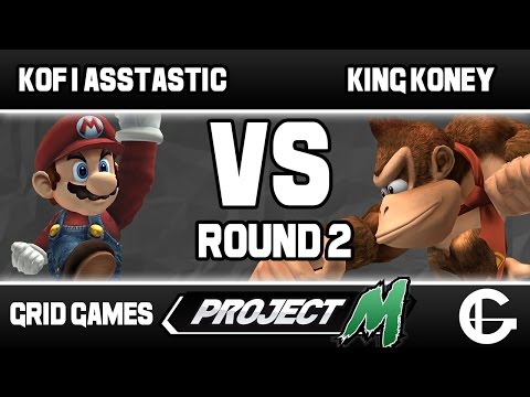 KoF | AssTAStic (Mario) VS King Koney (DK) | Grid Project M Weekly 59 | Round 2