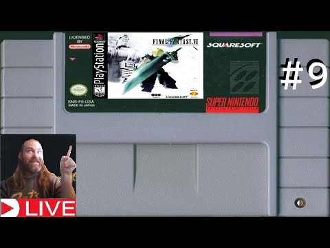 Final Fantasy VII OG rpg part #9 (livestream) -widescreen-