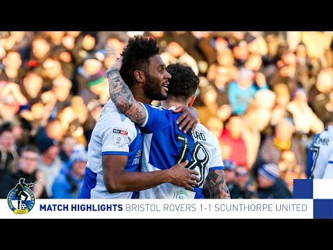 Match Highlights: Bristol Rovers 1-1 Scunthorpe United