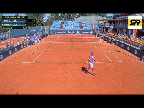 Centr kurt - 5.7.2020 - TK Sparta Praha - Pohár přátelství CZE vs. SVK