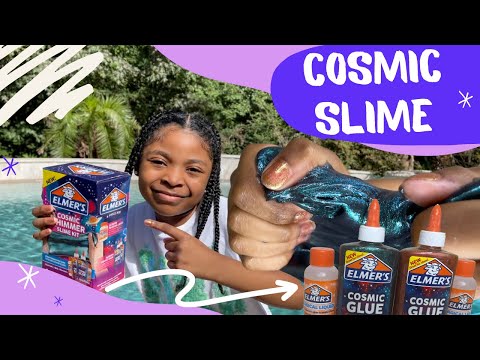 Elmer's Cosmic Shimmer Slime Kit Tutorial