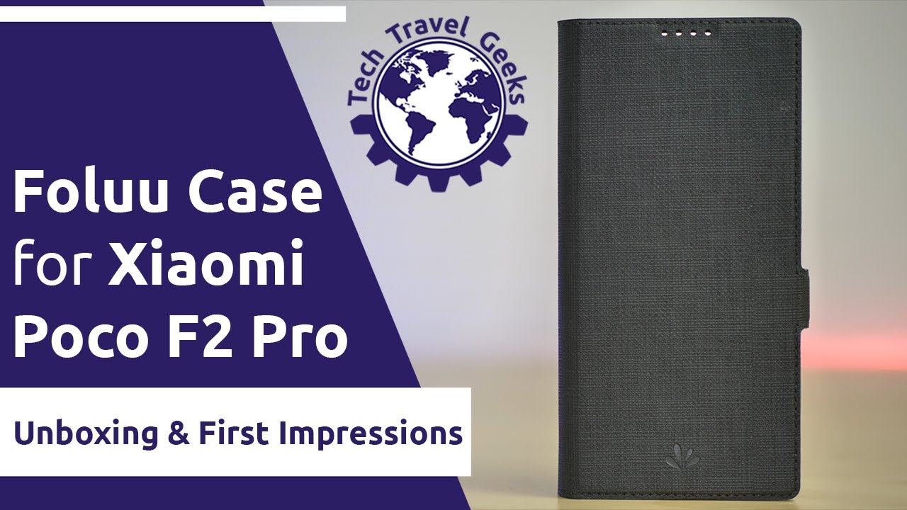 Xiaomi Poco F2 Pro Flip Case by Foluu - Unboxing and First Impressions