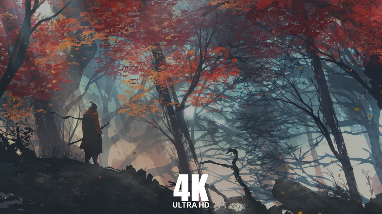 1 Hour Loop Lone Samurai Ronin 4K Resolution Your Live Wallpaper For PC #wallapaper #livewallpaper