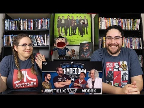 Modok vs Above The Line REACTION - Movie Trivia Schmoedown