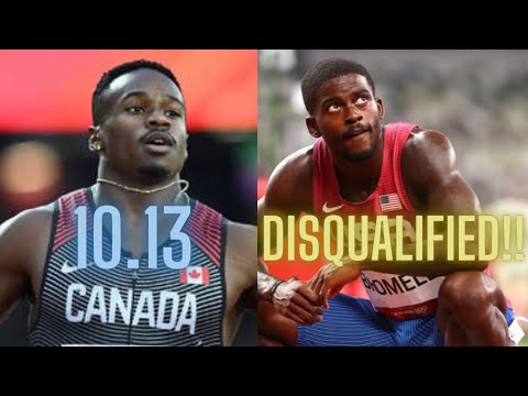 Aaron Brown UPSETS Andre De’grasse and Yohan Blake | 2022 Diamond league Birmingham Mens 100m Finals