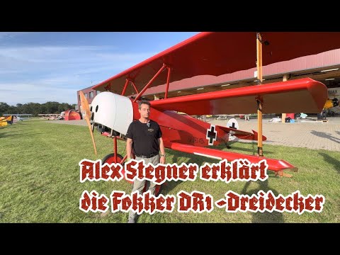 Alex Stegner and his Fokker Triplane – Experience historic aviation up close