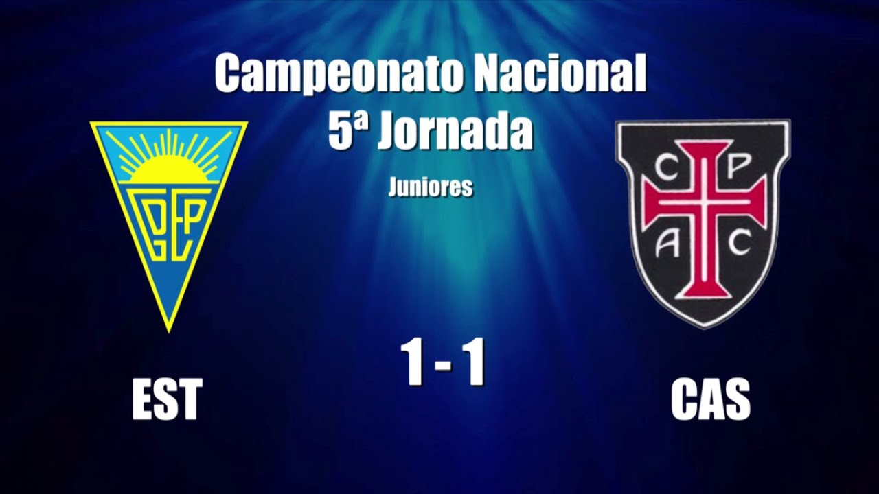 Juniores - Estoril Praia 1 vs 1 Casa Pia
