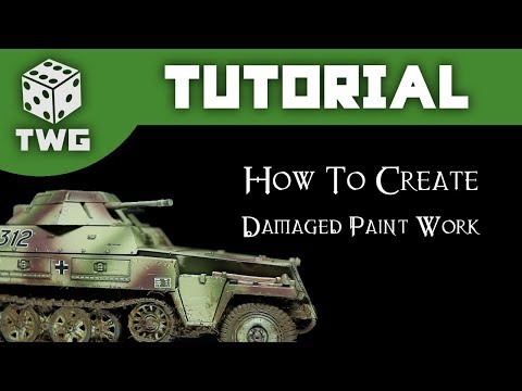 How To Create Damaged Paintwork: Miniature Painting Tutorial
