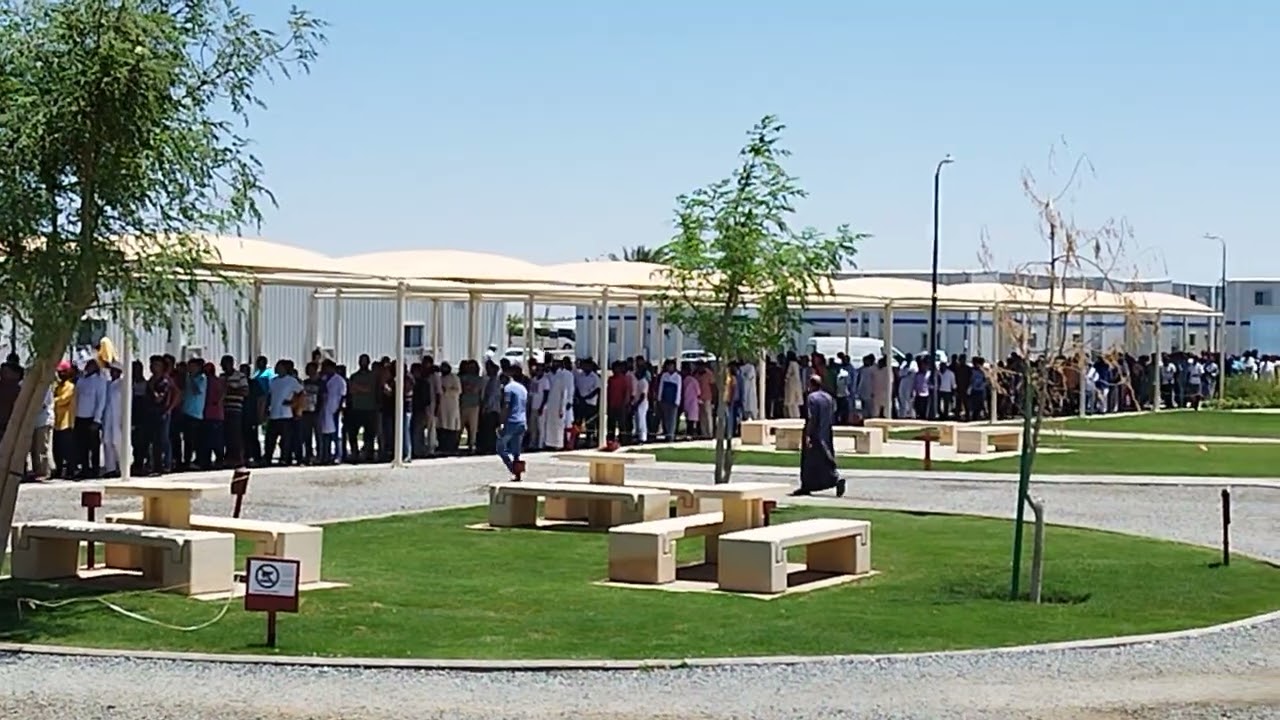 Red Sea Global Camp life in Saudi Arabia 