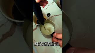 Download lagu Buat latte art tanpa mesin espresso BISA BANGET #lattearttutorial mp3