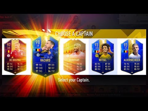 HIGHEST RATED BELGIAN FUT DRAFT CHALLENGE! - FIFA 19 Ultimate Team