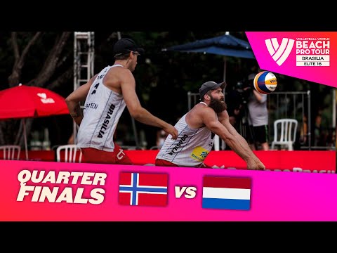 Mol, H./Berntsen vs. Boermans/de Groot - Quarter Final Highlights | Brasilia 2025 #BeachProTour