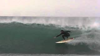 preview picture of video 'Surfing at Supertubes - Jeffreys bay'