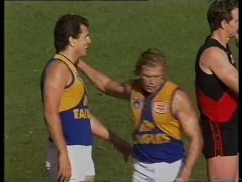 AFL 1992 Round 15 West Coast vs Essendon (Sumich 11 goals)