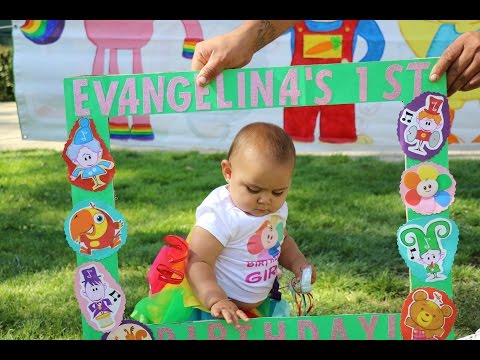 EVANGELINE'S  " EVA'S " 1ST BIRTHDAY