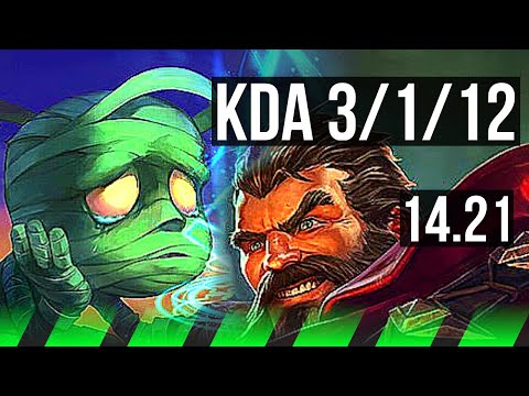 AMUMU vs GRAVES (JGL) | 3/1/12, Rank 17 | EUNE Challenger | 14.21