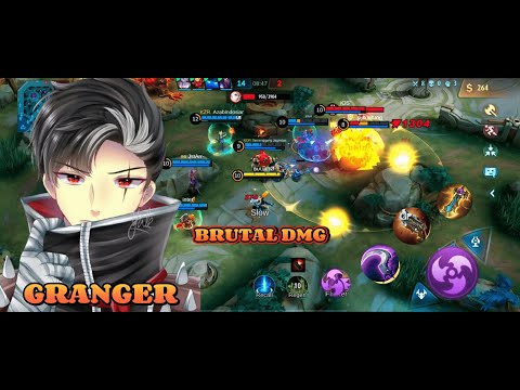 0 DEAD !! FOLLOW THIS BUILD TO REACH TOP 1 GLOBAL | Granger Best Build 2023 | Mobile Legends | MLBB