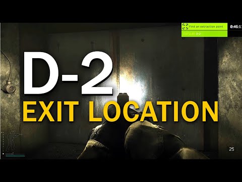 D-2 Exit Location - Reserve (With Map) in Escape From Tarkov
