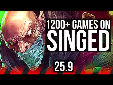 SINGED vs RUMBLE (TOP) | 3/1/17, 1200+ games | KR Master | 25.9