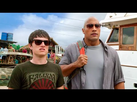 Sean meets Kailani - The Helicopter hiring scene | Journey 2: The Mysterious Island | 2012