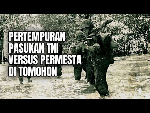 Menegangkan Pertempuran Merebut Kota Tomohon dari Tangan Permesta