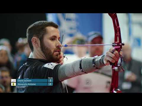 Jackson vs Antoine - Men's Barebow Gold | 18m Elite - Grenoble 2023