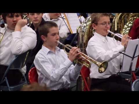 Jackson - First Chair Trumpet at Marion Honor Band 7th Grade Concert
