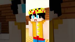 Cuando un NOOB visita tú casa 😂 ANIMACIÓN MINECRAFT #shorts