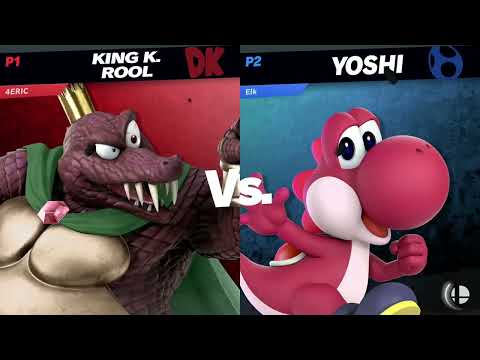 Lukewarm (King K. Rool) vs ELK (Yoshi) - Winners Quarter-Final - UCM Monthly 8 Singles