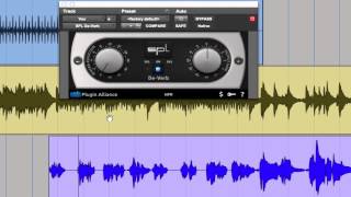 Video thumbnail for Remove Background Noise using the SPL De-Verb on Guitar and Vocals by Plugin Connection