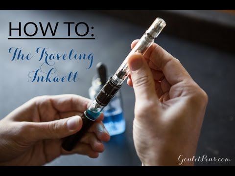How To Use The Visconti Traveling Inkwell