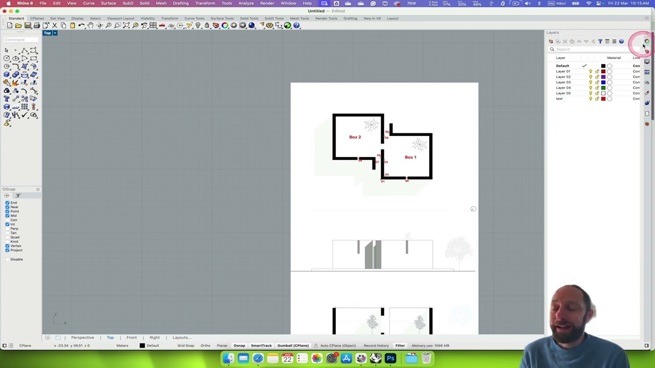 Basic Parametric Modeling 01 with Grasshopper in Rhino 8