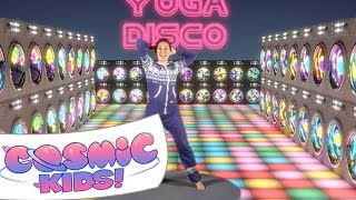 Cosmic Kids Yoga Disco | Washing Machine Song! | Kids Exercise Song and Dance ✨🕺💃 🎶