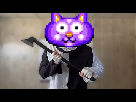 You're in a slasher movie but it's Dynamite Headdy