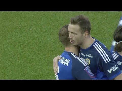 Islänningen nickar in 1-0 på andravågen - TV4 Sport