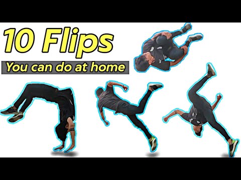 Best Top 10 Easiest Flips - Anyone can do it 🔥