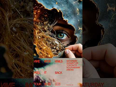 Nine Inch Nails live at Scotiabank Arena, Toronto, on August 23, 2025! @NIN #nineinchnails
