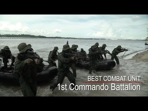 SAF Day Best Unit Competition 2019: Best Combat Unit - 1st Commando Battalion